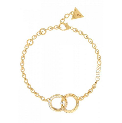 Guess Yellow Gold Links Bracelet
