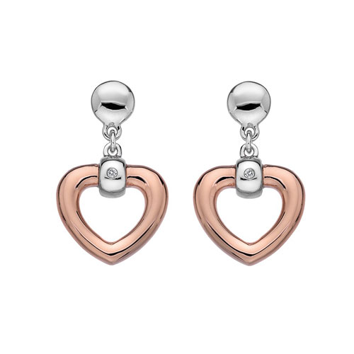 hot diamonds just add love earrings