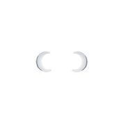 Ted Baker MARLYY Silver Cresent Moon Studs