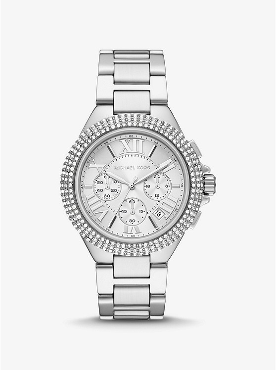 Michael Kors Silver Tone Bracelet Watch