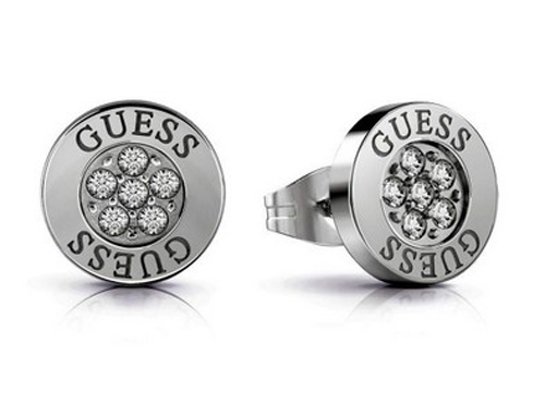 Guess Silver Multicrystal Studs