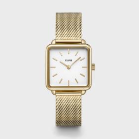 Cluse La Tétragone Mesh White, Gold Colour