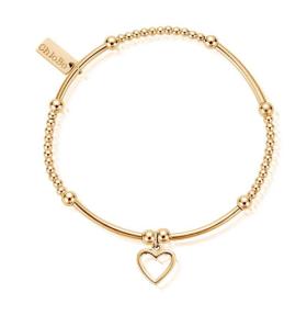 Chlobo Cute Mini Open Heart Bracelet