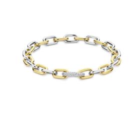 Ti Sento Duo Tone Link Bracelet