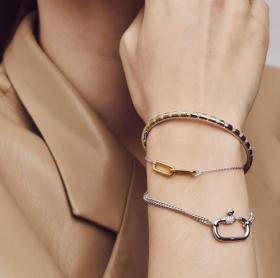 Ti Sento Duo Tone Link Bracelet