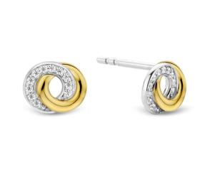 Ti Sento Duo Tone Earrings