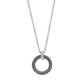 Ti Sento Silver Circle Necklace