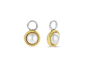 Ti Sento Two Tone Pearl Ear Charms