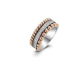 Ti Sento Gilded Dress Ring