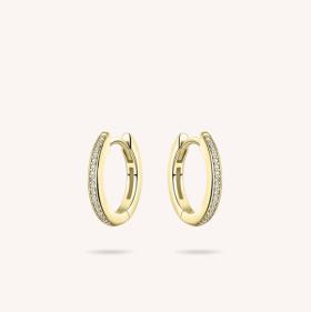 Gisser Allure Medium Hoop Earrings