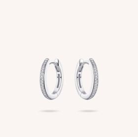 Gisser Allure Medium Hoop Earrings