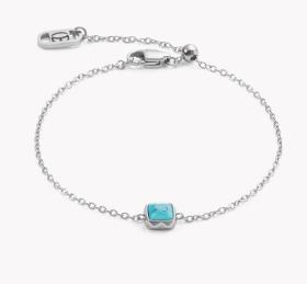 Birthstone December Bracelet Turquoise Silver