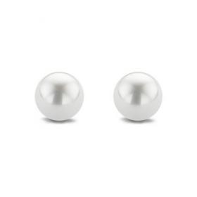 Ti Sento Milano 8mm White Pearl Stud Earrings (7386PW)