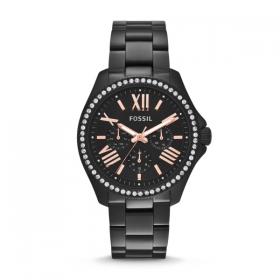 Fossil Ladies Black Cecile Watch (AM4522)