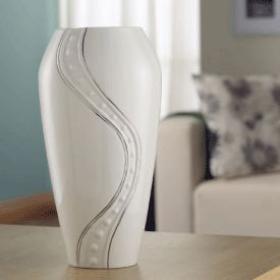 Belleek Living Ripple 12inch Vase (7770)