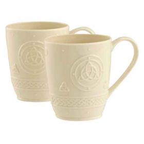 Belleek Living Celtic Mug Pair - Set of 2