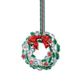 Newbridge Wreath Hanging  Christmas Decoration LS4806