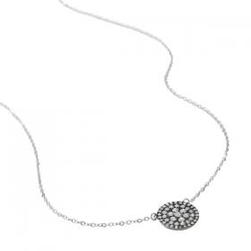 Fossil Iconic Glitz Stainless Steel Necklace JF00138040
