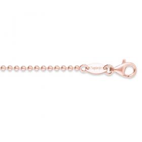 Engelsrufer Angel Whisperer Rose Gold Plated 80cm Beaded Chain for Pendants (ERNK-80-2R)