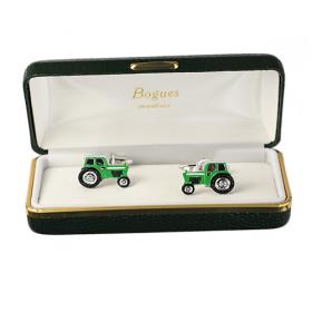 Green Tractor Cufflinks - 90-1404