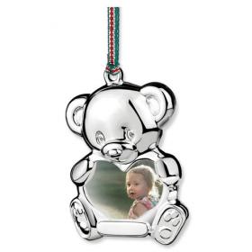 Personalised Newbridge Silverware Teddy Bear Photo frame (WY10331)