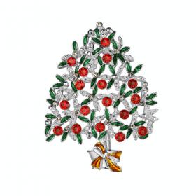 Newbridge Christmas Tree with Coloured Stones Decoration (LS604)