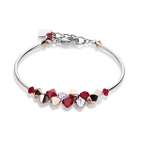 Coeur De Lion Red Swarovski Crystal Bracelet (4748/30-321)