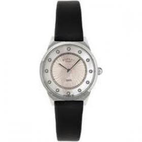Rotary Ladies Slim Mother of Pearl Strap Watch LS08000/02