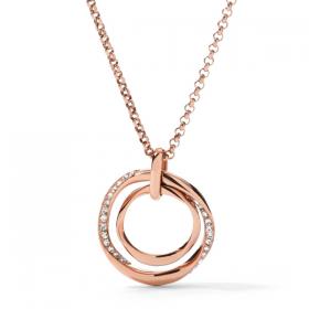 Fossil Rose Gold Plated Necklace JF01301791