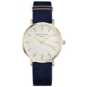 Rosefield 'The West Village'  gold plated strap watch WBUG-W70