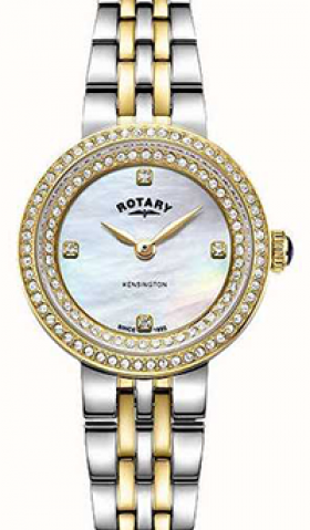 Rotary Ladies Two Tone Gold Kensington Watch LB05371/41
