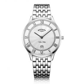 Rotary Gents Slim Stainless Steel  Bracelet Watch  GB08300/01