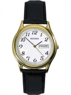 Gent's Sekonda Strap Watch with day and date 3925.00