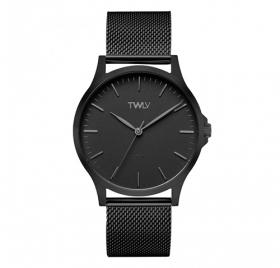 Gents TWLV black bracelet watch
