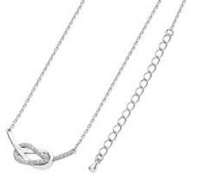 Tipperary Silver Plated Double Swirl Hammock Pendant​
