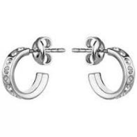 Ted Baker SEENI Silver Plated Mini Cubic Zirconia Hoops