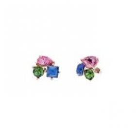 Ted Baker Rose Gold Plated CARLENN Cubic Zirconia Candy Studs