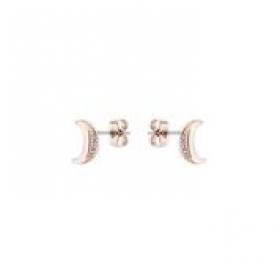 Ted Baker MARLYY Rose Gold Plated Crescent Moon Studs