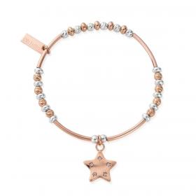 ​ChloBo Rosegold and Silver Star Bracelet