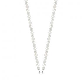 Ti Sento Milano 6mm White Pearl Chain Necklace (3752PW)