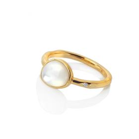 Jac Jossa Calm Mother of Pearl Ring