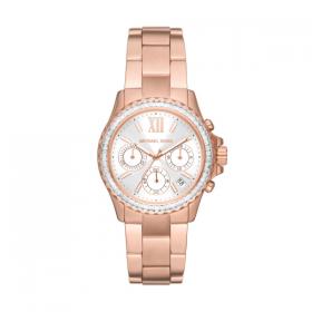 Michael Kors Ladies Everest Chrono Rose Gold Plated Watch