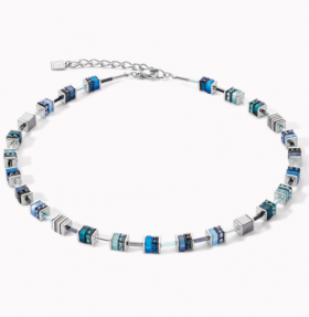 Coeur De Lion Silver and Blue Necklace
