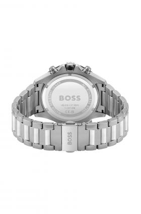 Hugo Boss Gents Green Chronograph Stainless Steel Watch