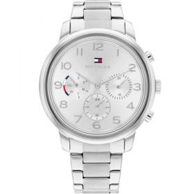 Tommy Hilfiger Ladies Chronograph Stainless Steel Bracelet Watch