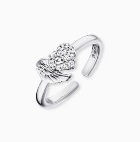 Engelsrufer Wing Heart Ring