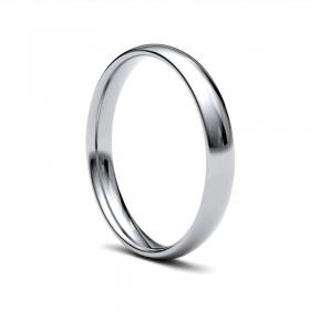 3mm Court Wedding Band