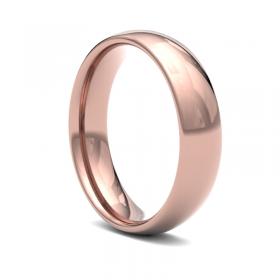 5mm Medium Court Wedding Band