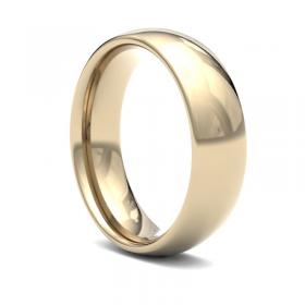 6mm Medium Court Wedding Band