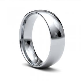 6mm Medium Court Wedding Band